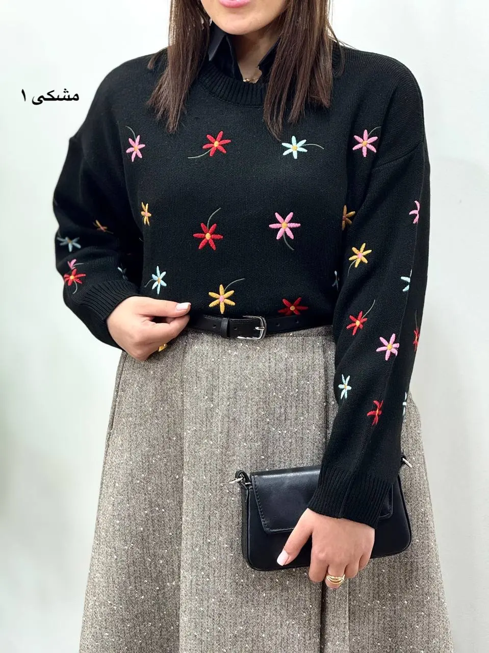 پلیور بافت ترک گلدوزی مانیسا